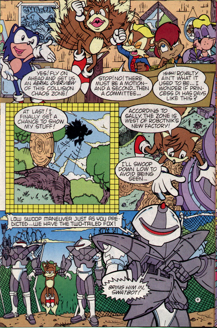 Sonic - Archie Adventure Series August 1995 Page 9